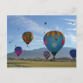 Ballon-Cluster Postkarte (Vorderseite)