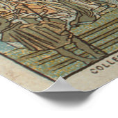 Ballon der Krönung Napoleons Poster (Ecke)