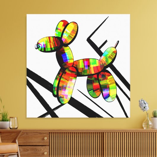 Ballon Dog'24 Leinwanddruck (Insitu (Wohnzimmer))