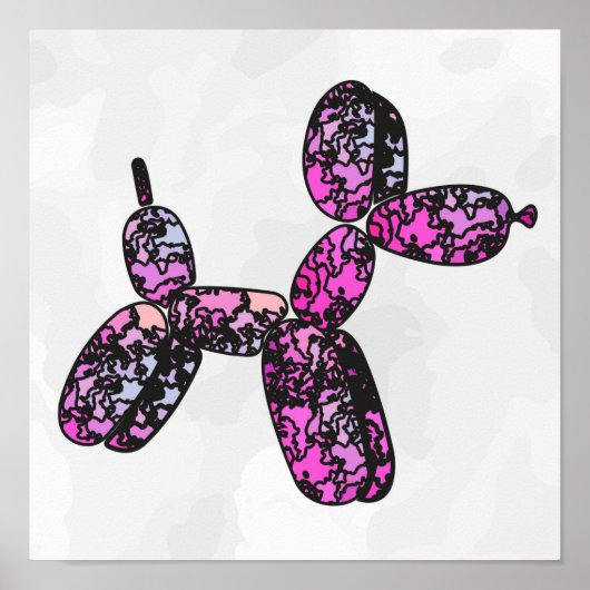 Ballon Dog A Poster (Vorne)