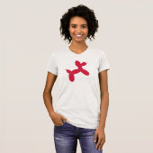 Ballon Dog - Bella Leinwand Fine Jersey T - Shirt (Vorne ganz)