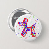Ballon Dog Button (Vorne & Hinten)