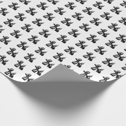 Ballon Dog Geschenkpapier (Ecke)