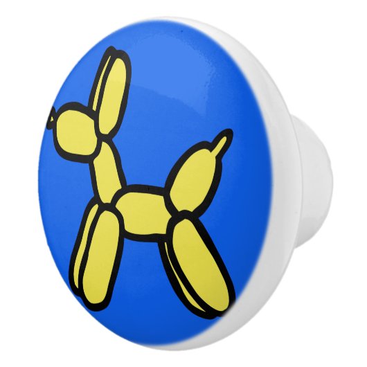 Ballon Dog Keramik Knobs Keramikknauf (Rechts)