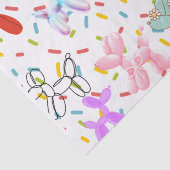 Ballon Dogenpapier Seidenpapier (Detail)