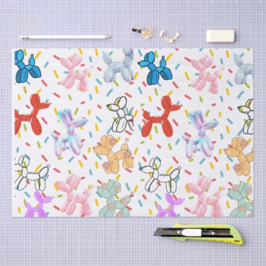 Ballon Dogenpapier Seidenpapier (Handwerk)