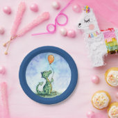 Ballon-Drache 7" Pappteller (Party)