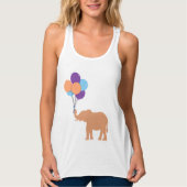 Ballon Elefant Tank Top (Vorderseite)