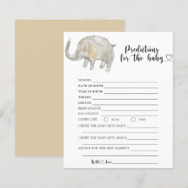 Ballon Elephant - Baby-Vorhersagen und Ratschläge