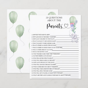 Ballon & Elephant Spiele über die Eltern