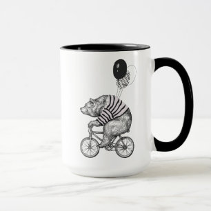 Ballon-Fahrrad-Bär Tasse