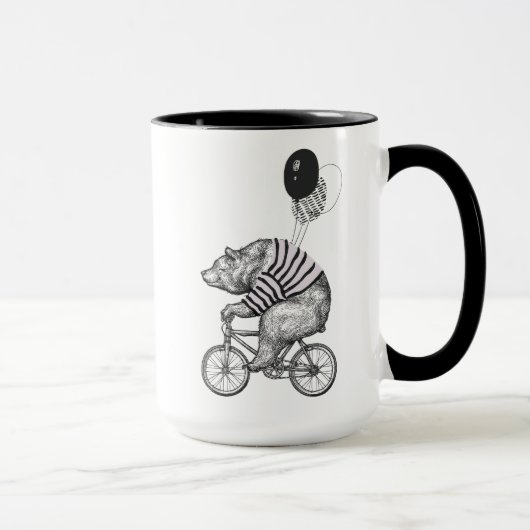 Ballon-Fahrrad-Bär Tasse (Rechts)