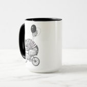 Ballon-Fahrrad-Bär Tasse (Vorderseite Links)