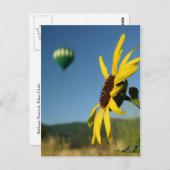 Ballon Festival Postkarte (Vorne/Hinten)