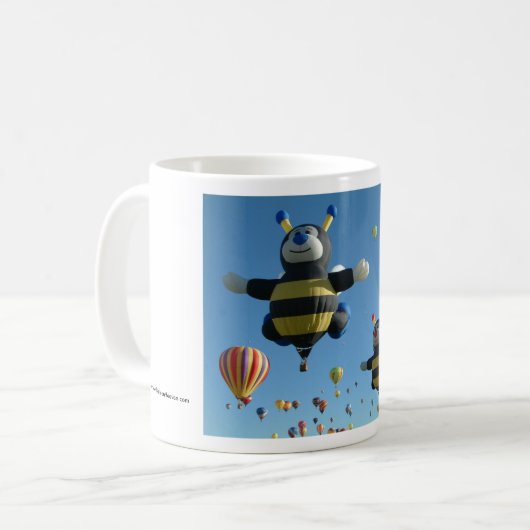 Ballon-Fiesta-Tasse Kaffeetasse (Vorderseite Links)