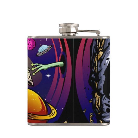 Ballon Flachmann (Rückseite)