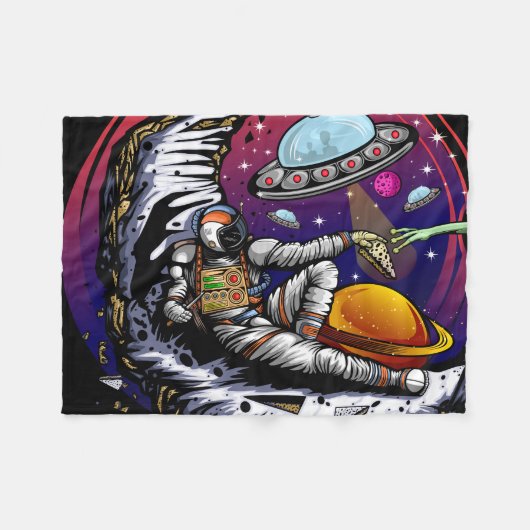 Ballon Fleecedecke (Vorderseite (Horizontal))