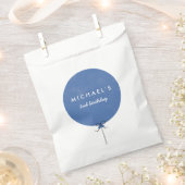 Ballon Gastgeschenk Bag - Kobalt Geschenktütchen (Ausgeschnitten)