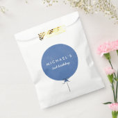 Ballon Gastgeschenk Bag - Kobalt Geschenktütchen (Versiegelt)
