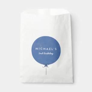 Ballon Gastgeschenk Bag - Kobalt Geschenktütchen