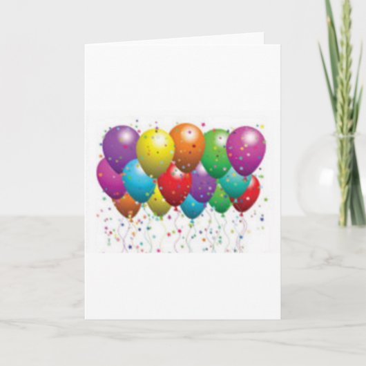 ballon_Geburstag_card_custom-r11e61ed9b9074290b Karte (Vorderseite)