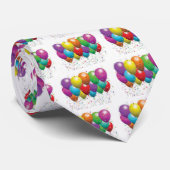ballon_Geburstag_card_custom-r11e61ed9b9074290b Krawatte (Gerollt)