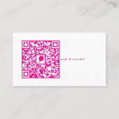 Ballon-Geschäft-Logo | QR-Code Visitenkarte (Rückseite)