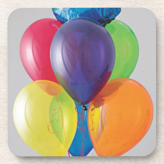 Ballon Getränkeuntersetzer (Vorderseite)