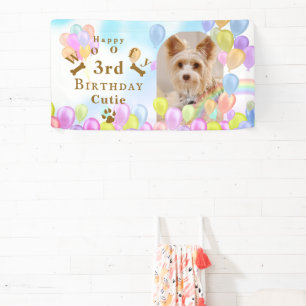 Ballon-Haustier-Hund-Foto Banner