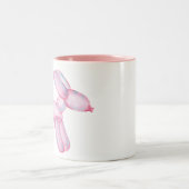 Ballon-Hund-Tasse Zweifarbige Tasse (Mittel)