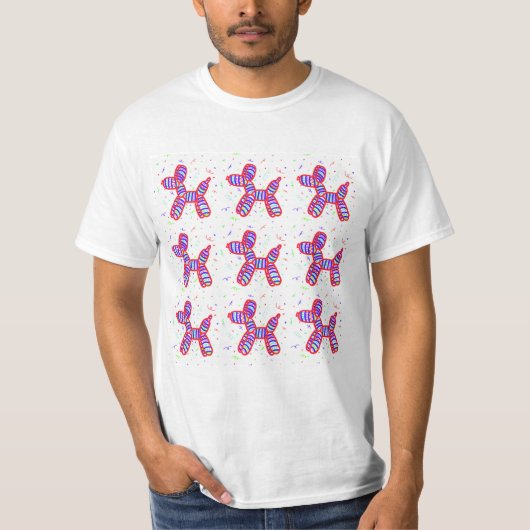 Ballon Hunde Party 2 T - Shirt (Vorderseite)