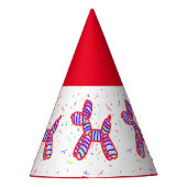 Ballon Hunde Party Paper Party Hats Partyhütchen (Vorderseite)