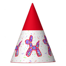 Ballon Hunde Party Paper Party Hats Partyhütchen