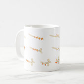 Ballon-Hundeanweisungs-Tasse Kaffeetasse (Vorderseite Links)
