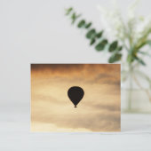 Ballon in Sky Postkarte (Stehend Vorderseite)