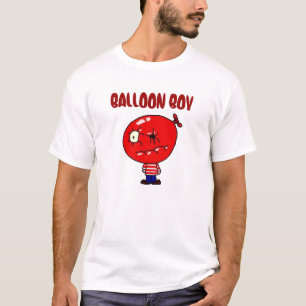 Ballon-Jungen-Rot T-Shirt