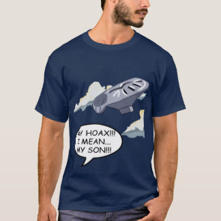 Ballon-Jungen-Scherz-T - Shirt