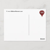 Ballon kuiken2 postkarte (Rückseite)