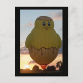 Ballon kuiken2 postkarte (Vorderseite)