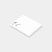 Ballon Ladys klebrige Noten Post-it Klebezettel (angewinkelt)