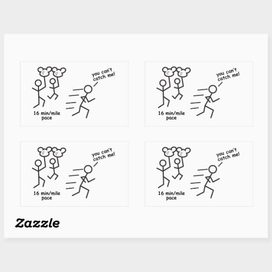 Ballon Ladys Sticker! Rechteckiger Aufkleber (Blatt)