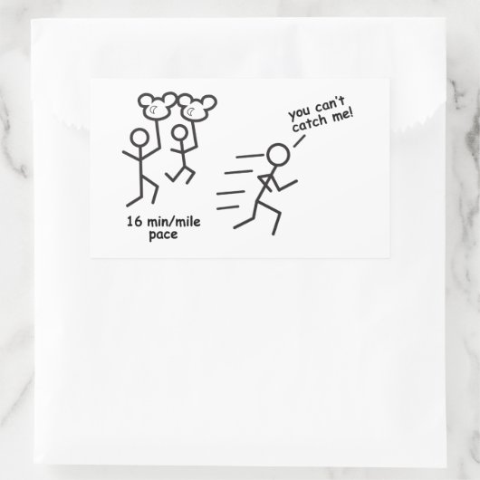 Ballon Ladys Sticker! Rechteckiger Aufkleber (Tasche)