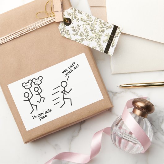 Ballon Ladys Sticker! Rechteckiger Aufkleber (Schenken)