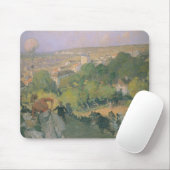 Ballon-Landung bei vor St.-Gervais, c.1885 Mousepad (Mit Mouse)