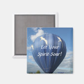 Ballon! Lass deinen Geist hoch, Magnet (Vorderseite/Rückseite)