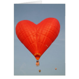 Ballon-Liebe ist in der Luft
