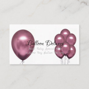 Ballon-Liefergeschäft Visitenkarte