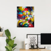 Ballon Life Poster (Heimbüro)