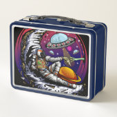 Ballon Metall Brotdose (Rückseite)