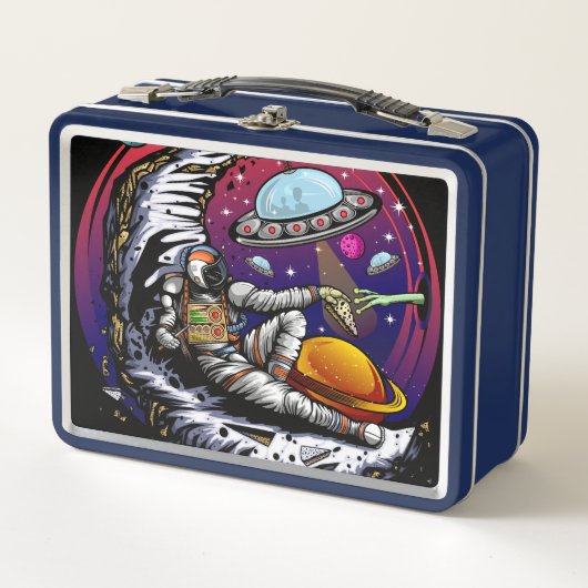 Ballon Metall Brotdose (Vorderseite)